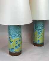 Pair of Cannula Lamps in Zephyr
