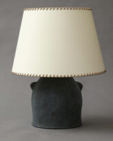 Oreilles Coal Blue Table Lamp