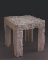 Plaster Side Table 
