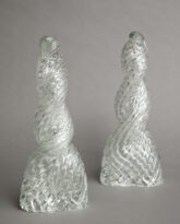 Pair of Murano Glass Table Ornaments