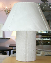 Near Pair of Stone Lamps 