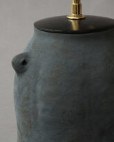 Oreilles Coal Blue Table Lamp