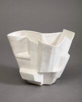 Small Cool White Vessel XX