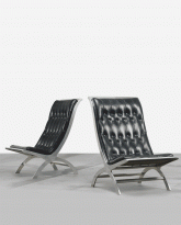 Pair of “Maximilian” Lounge Chairs
