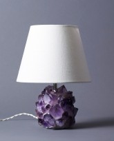 The Amethyst Rock Crystal Lamp