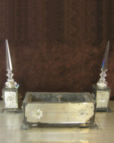 Centerpiece with Obelisks