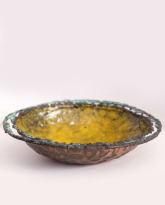 Enameled Copper Bowl