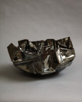 Large Deco Black Bowl 