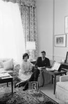 Kennedys, JFK and Jackie, Posed Portrait