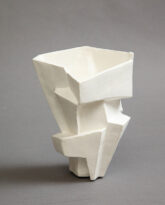 Small Chalky White Vessel