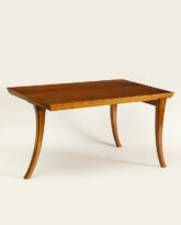 Walnut Three-Legged Table, c. 1970