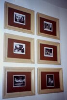 Group of 6 Oak Picture Frames, c. 1949