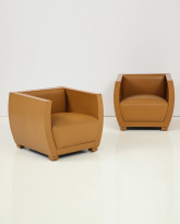 Pair of Club Chairs