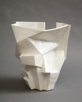 Medium Cool White Vessel