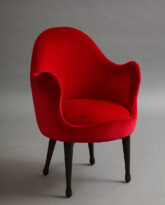 Red Velvet Chair 