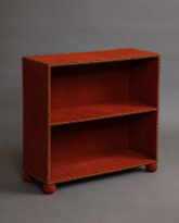 Red Suede Bookshelf