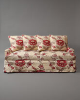Upholstered Sofa in Colefax and Fowler Fabric 