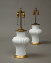 Pair of Gu Style Lamps