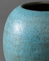 Round Stoneware Vase, c. 1950