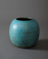 Round Stoneware Vase 