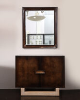 Two Door Cabinet and Mirror