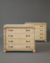 Pair of Acanthus Leaf Chests, c. 1950
