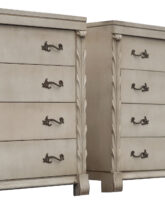 Pair of Acanthus Leaf Chests, c. 1950