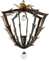 Herve Van Der Straeten Bronze Chandelier No. 47, c. 2006