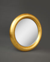 Half Round Molding Wall Mirror, c. 1980