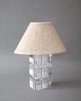 Lucite Table Lamp, c. 1980