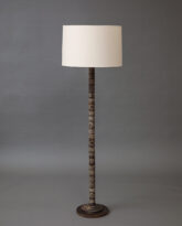Ugo Zaccagnini Sgraffito Floor Lamp, c. 1960