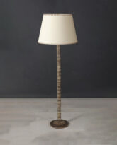 Ugo Zaccagnini Sgraffito Floor Lamp, c. 1960