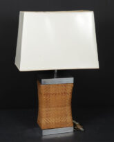 Pair of Chinese Pillow Table Lamps, c. 1967-1972