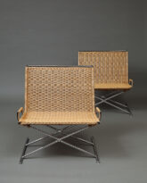 Pair of Sled Lounge Chairs, American, c. 1966