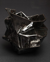 Deco Black Vase III