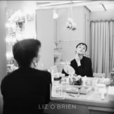 Audrey Hepburn Applies Makeup in Mirror, Backstage at Ondine, 1954