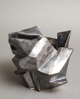 Medium Small Steel Vase VI