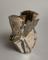Small Deco Black Vase VII