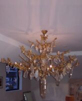 Three-tier chandelier
