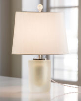 Ombre Bolo Lamp, Frost