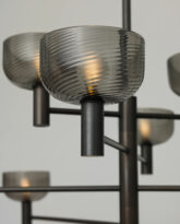 Otto Luce Chandelier, Optic Twist