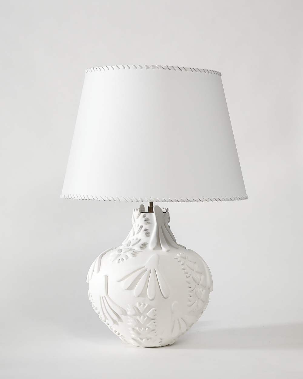 Coneflower and Bluebonnets in Ivory, 2025 