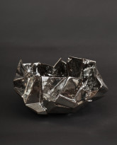 Large Deco Black Bowl 