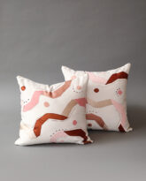 Hand-Appliqued Square Pillows, 2026