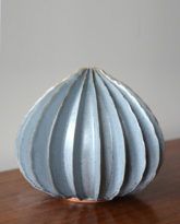 Medium Pod in Silky Blue Glaze