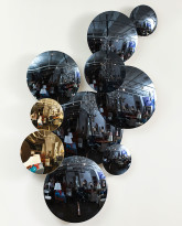 The Convex Mirrored Disk Wall Installation