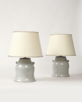 Oreilles Light Silver Glossy Table Lamp