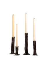 Bronze Arbor Candlesticks 
