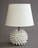 Untitled (White Urchin) Lamp