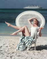 Beach White Chair, Circa 1955